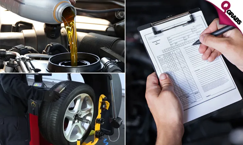 Oil Change, Wheel Balancing, Car Check-up!